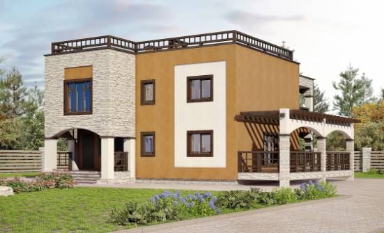 150-010-Л Проект двухэтажного дома, простой дом из кирпича Чистополь | Проекты домов от House Expert