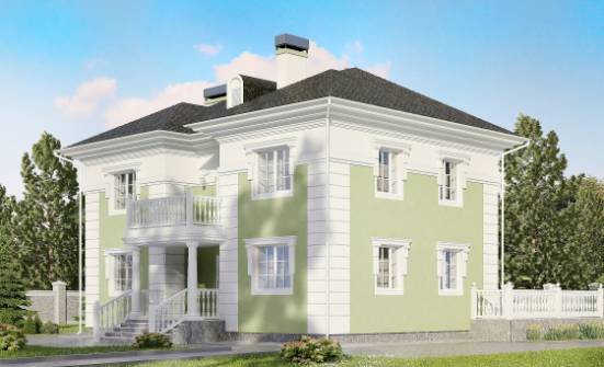 155-005-П Проект двухэтажного дома, бюджетный коттедж из газобетона Мамадыш | Проекты домов от House Expert