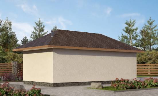 040-001-П Проект гаража из газосиликатных блоков Агрыз | Проекты одноэтажных домов от House Expert