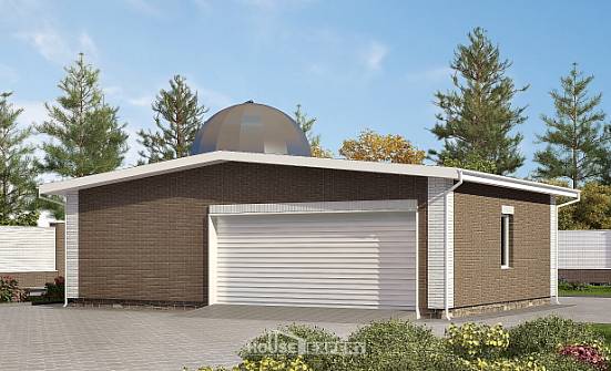075-001-П Проект гаража из кирпича Елабуга | Проекты домов от House Expert