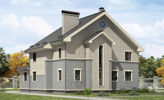 300-004-П Проект двухэтажного дома, современный дом из пеноблока Лениногорск | Проекты домов от House Expert