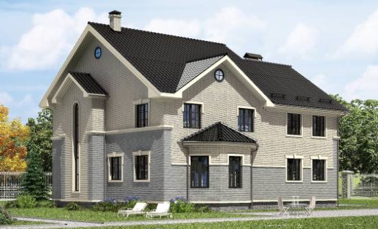 300-004-П Проект двухэтажного дома, современный дом из пеноблока Лениногорск | Проекты домов от House Expert