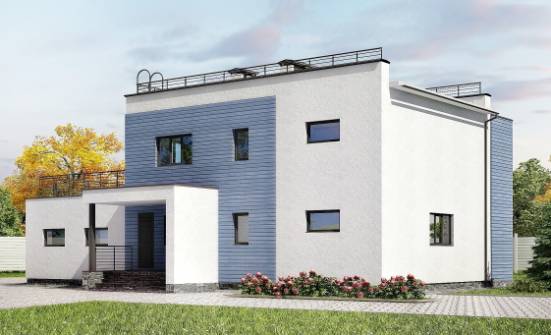 180-012-Л Проект двухэтажного дома, гараж, уютный дом из кирпича Бугульма | Проекты домов от House Expert