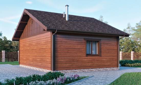 065-001-П Проект бани из арболита Бугульма | Проекты одноэтажных домов от House Expert