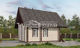 035-001-Л Проект бани из бревен Заинск, House Expert